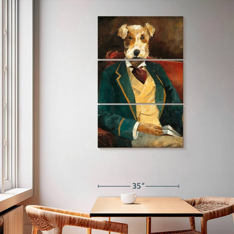Brampt Edgar Allen Paw, 65" H x 42" W