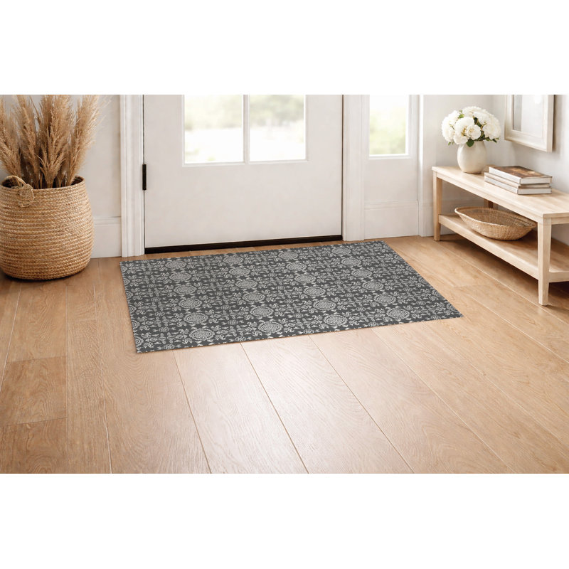 Paillasson Aubry, Gris anthracite, L 60 po x L 84 po