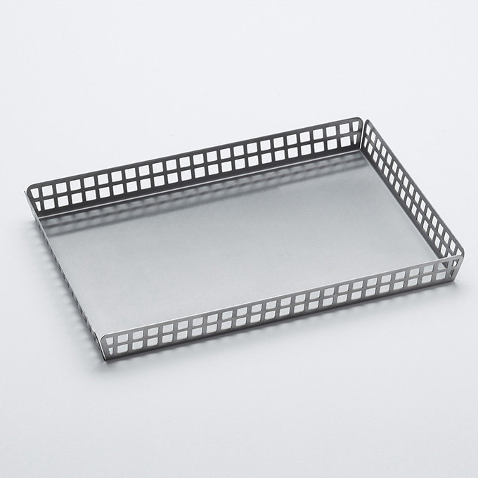 Accessoires de table American Metalcraft, Gris, H 1,2 po x l 10,1 po x P 7,05 po