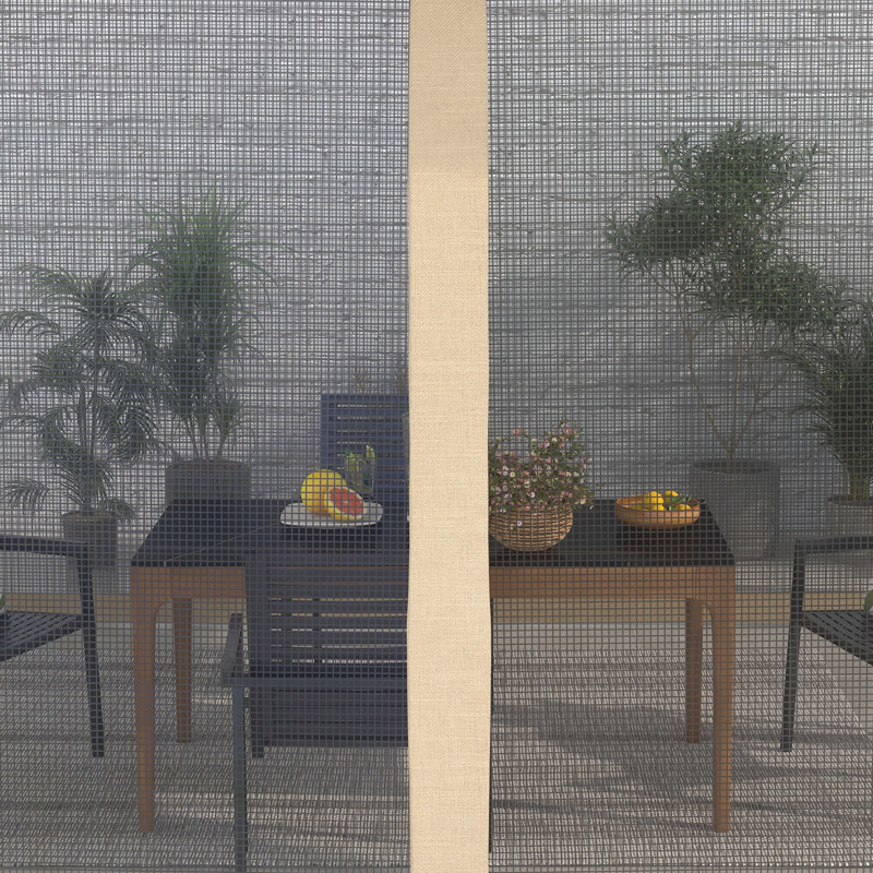 Pavillon de jardin 10 pi x 13 pi avec filet, beige Grande et spacieuse pour 8 personnes. Toit ventilé, jardin à cadre en acier, pelouse, terrasse dans la cour. Assemblage du pavillon de jardin, filet à baldaquin beige. 2 nécessaires