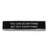You Can Do Anything But Not Everything 2"X10" Novelty Nameplate Desk Sign