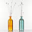 Vases en verre à motif floral-1203226404