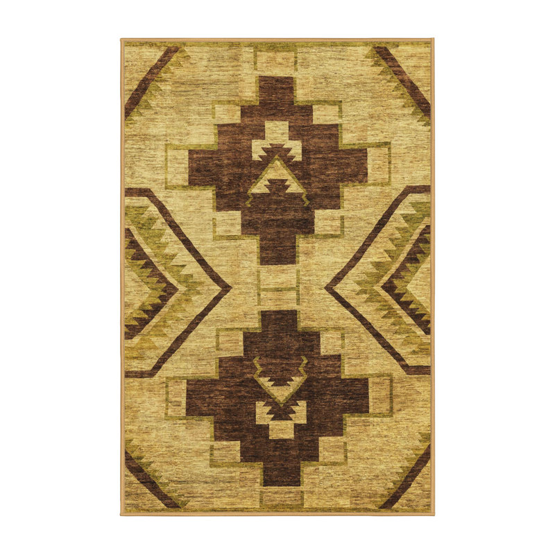 Tapis abstrait moderne 3049, Rectangle 2 pi x 3 pi