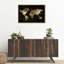 Large Mapamundi Gold - Print on Canvas-696677163-696677158
