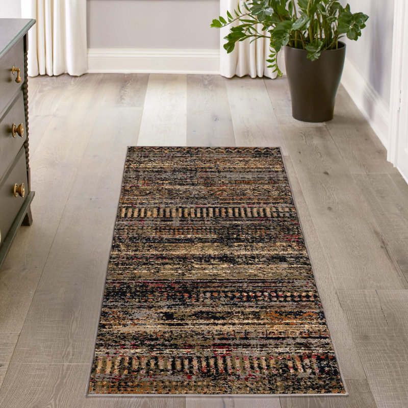 Blakely In Polypropylene Woven by the Quigley Machine, Runner 2' x 9'