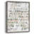 Sand Glyphs III Framed Print - Solid Wood-299238090