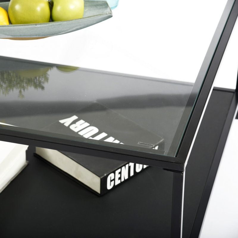 Brylor Four Leg Coffee Table with Storage