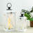 Berau 24'' H Wood Tabletop Lantern