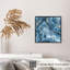 «Abstract Blue Geode Dreams II», reproduction d'art moderne sans cadre-1334580978