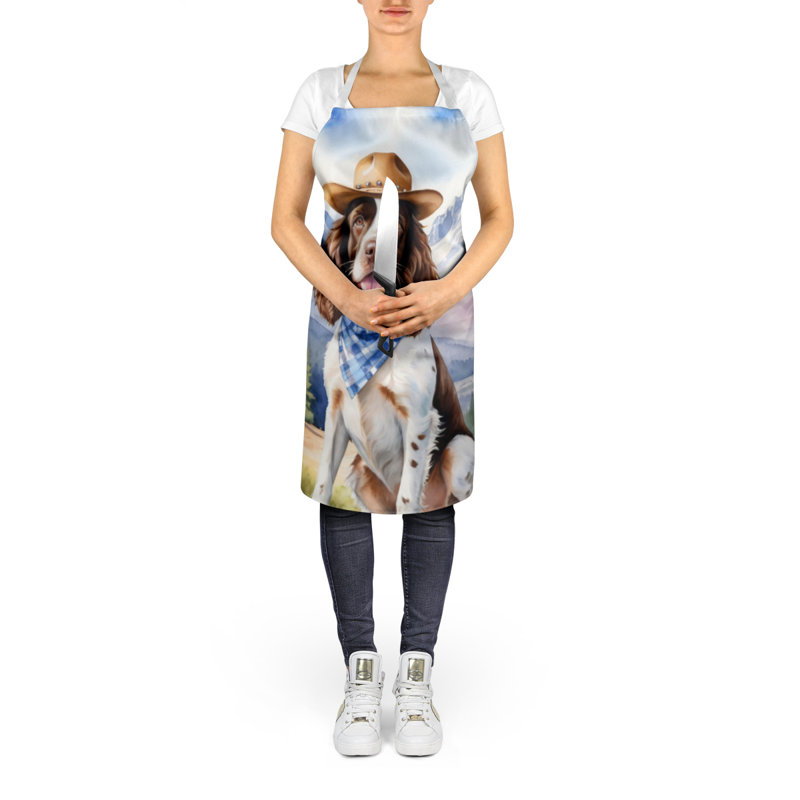 No Pattern Bib Apron