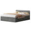 Grand lit escamotable moderne avec canapé convertible et matelas inclus-1260806913