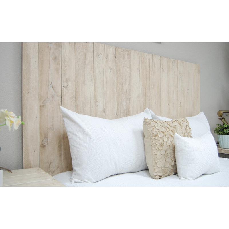 Solid Wood Panel Headboard