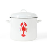Martha Stewart Thayer 16-Quart Lobster Stock Pot - Linen