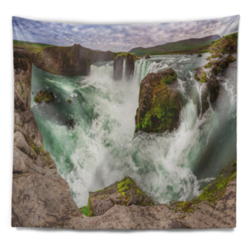 Polyester Tapestry, 78" H x 92" W