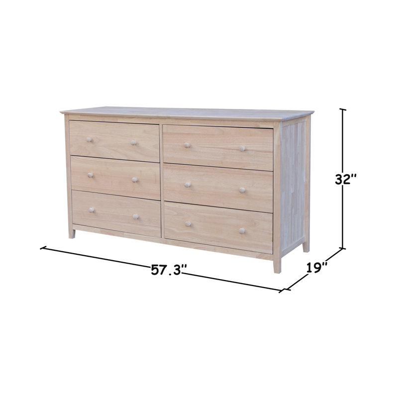 Commode 6 tiroirs Calumet Heimann, Non fini