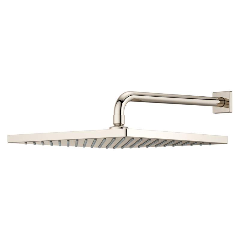 Pomme de douche fixe Rain, Nickel poli