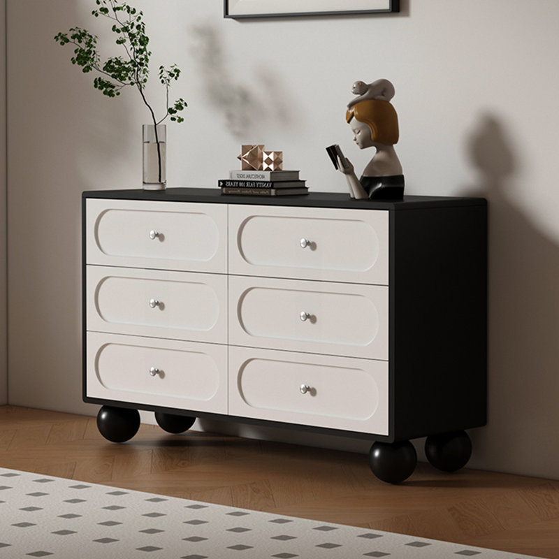 Modern 6-Drawer Accent Chest Sideboard