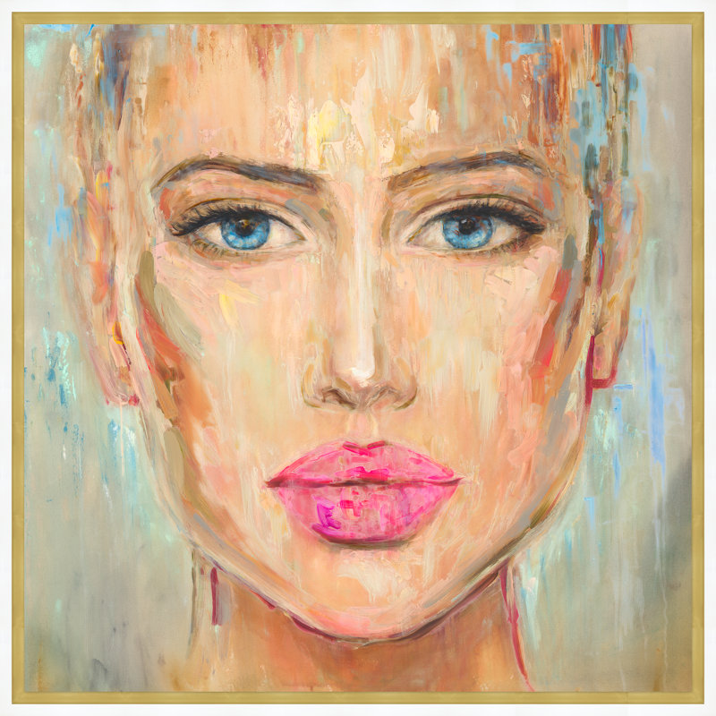 Captivating Eyes Print by Maelani Blue, 31.75" H x 31.75" W