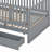 Joshau Wood Daybed with Fence Guardrails and 2 Drawers-2055985554