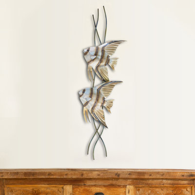 Handmade Coastal Landscape & Nature Wall Decor on Metal