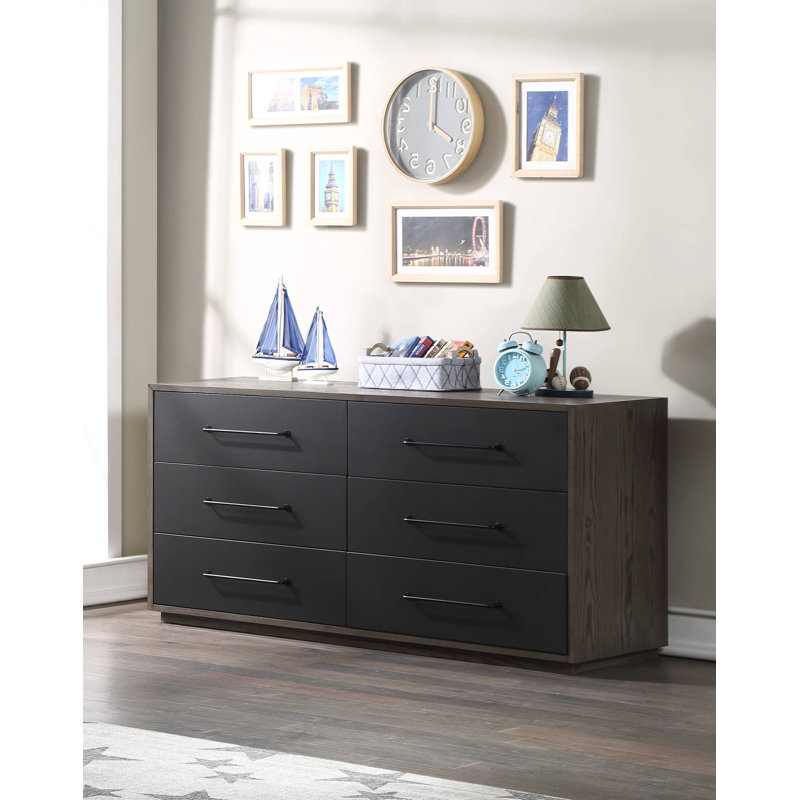 Commode double 6 tiroirs Debi