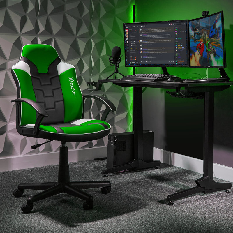 X Rocker Saturn Gaming Chair, Green