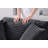 Amelia Extra Large Solid Wood Corduroy Comfy Chaise Lounges Sofa Bed With Deep Seat-912043307