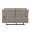 Causeuse inclinable double luxueuse 1pc
