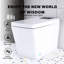 Toilette simple en céramique Smart 1,28 GPF-111620633