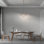 Simple ash wood rectangular dining table set