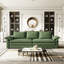 4 Seater Chenille Sofa-440502613
