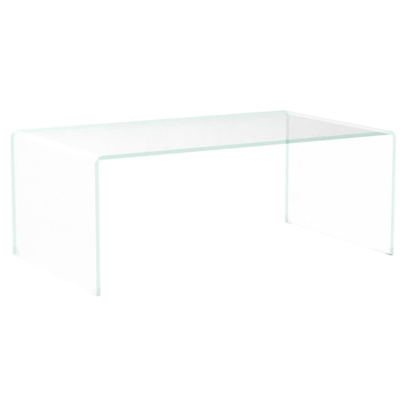 Ellice Glass Single Coffee Table
