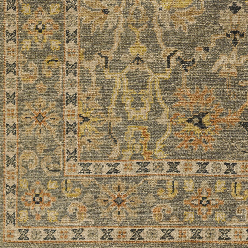Reign Wool Oriental Area Rug, Rectangle 9' x 12'