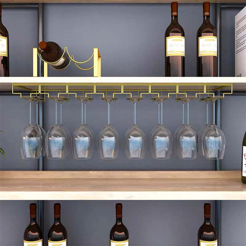 Bhure Wine Glass Rack Gold