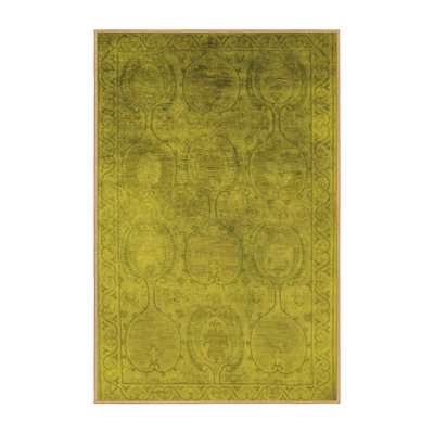 MidCentury Modern 2647 Yellow Area Rugs