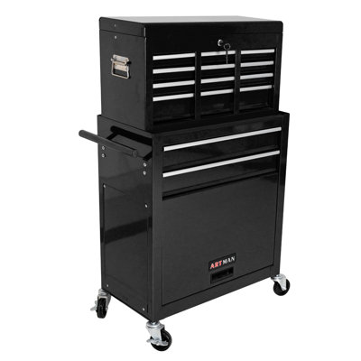 High Capacity Rolling Tool Chest With Wheels And Drawers