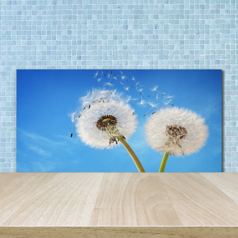 Lucindo 50cm W x 100cm L Glass Peel and Stick Panel