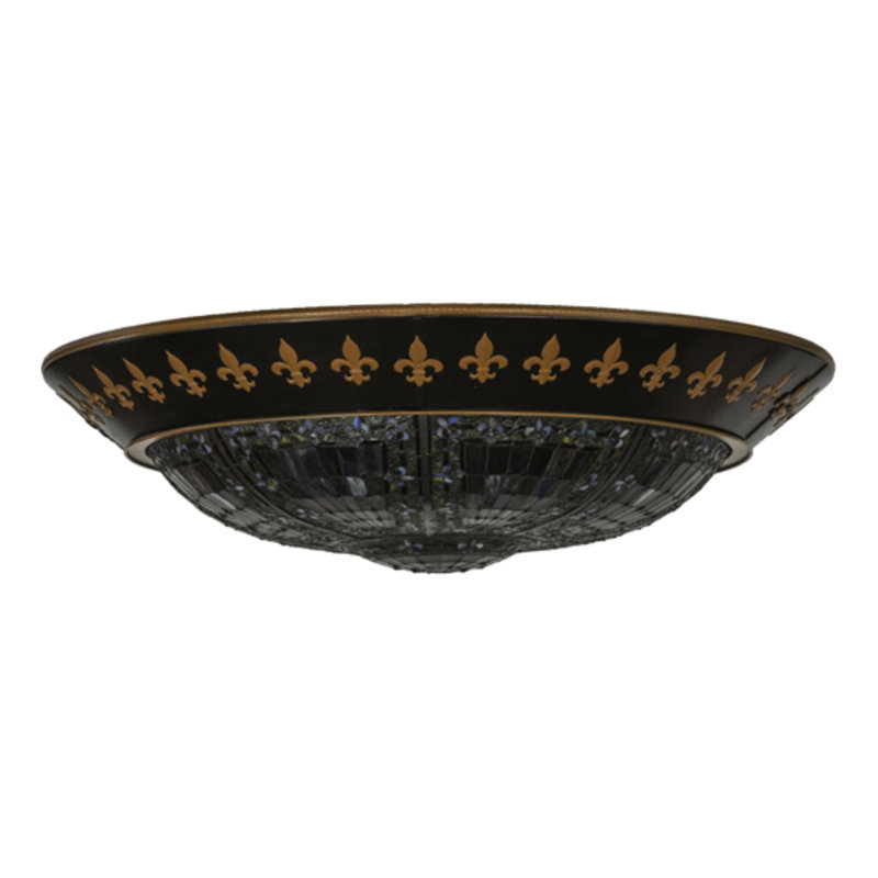 Fleur-de-lis 8 - Light Flush Mount