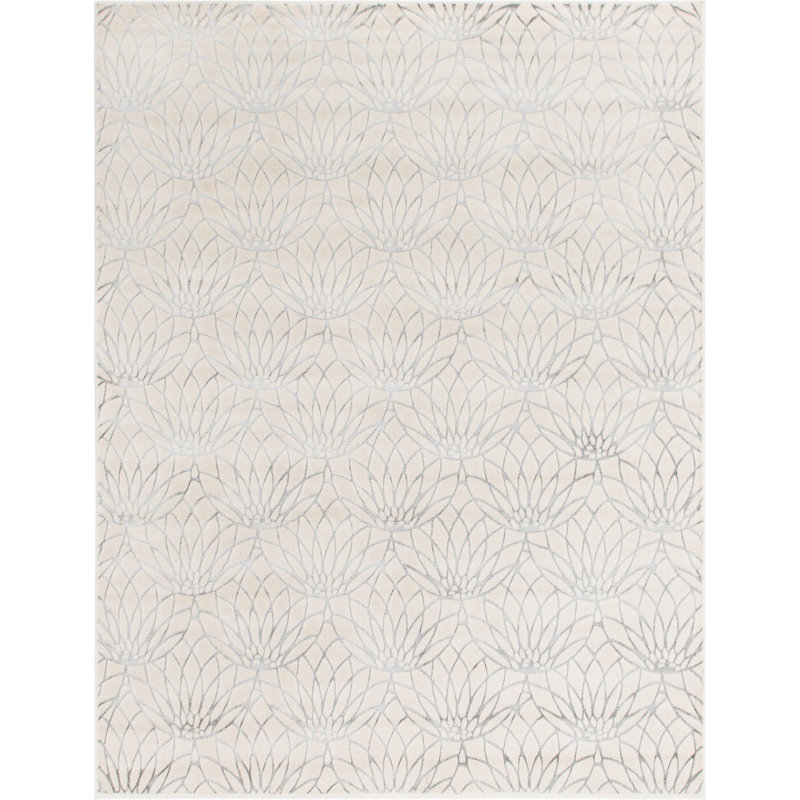 Glitzy Ikat Indoor Rug, Rectangle 7'10" x 10'