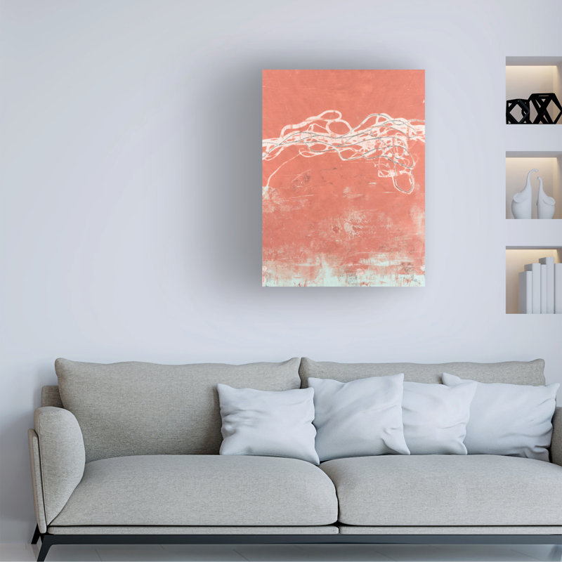 Art mural sur toile Wrought Studio ™ Ethan Harper Coral Emotion II, H 47 po x l 35 po
