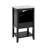 20 Inches Bathroom Vanity With Storage Rack, Open Shelf