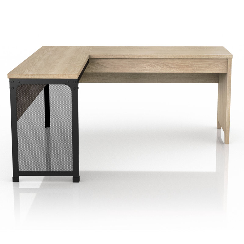 Korryn Adjustable L-Shaped Executive Desk