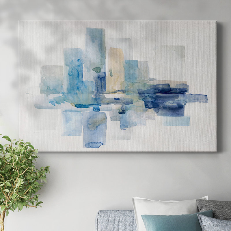 Toile tendue I-Gallery Soft Skyline, H 12 po x l 18 po