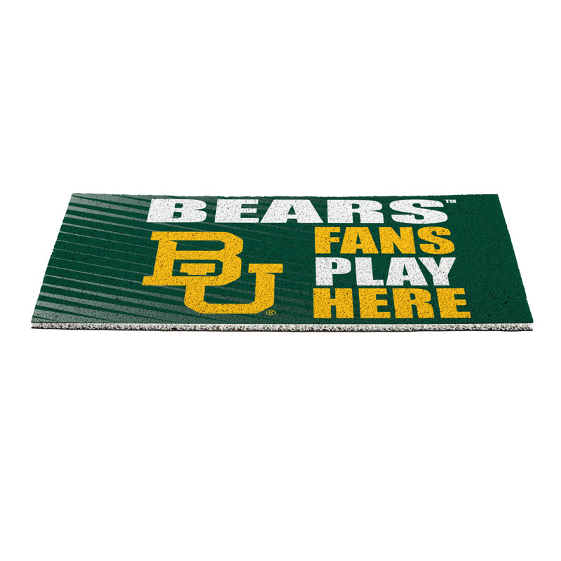 Baylor University Fan PVC Mat, 28"x16"