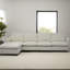 Tissu beige avec - Confortable, ergonomique pour appartement, salon, bureau, 4, conception, mousse à mémoire de forme
