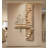 LED luminous wall decor with artificial greenery in cream style-1185221268