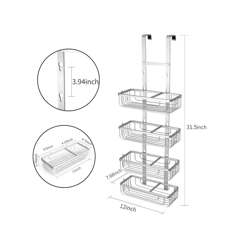 Over-the-Door Shower Caddy