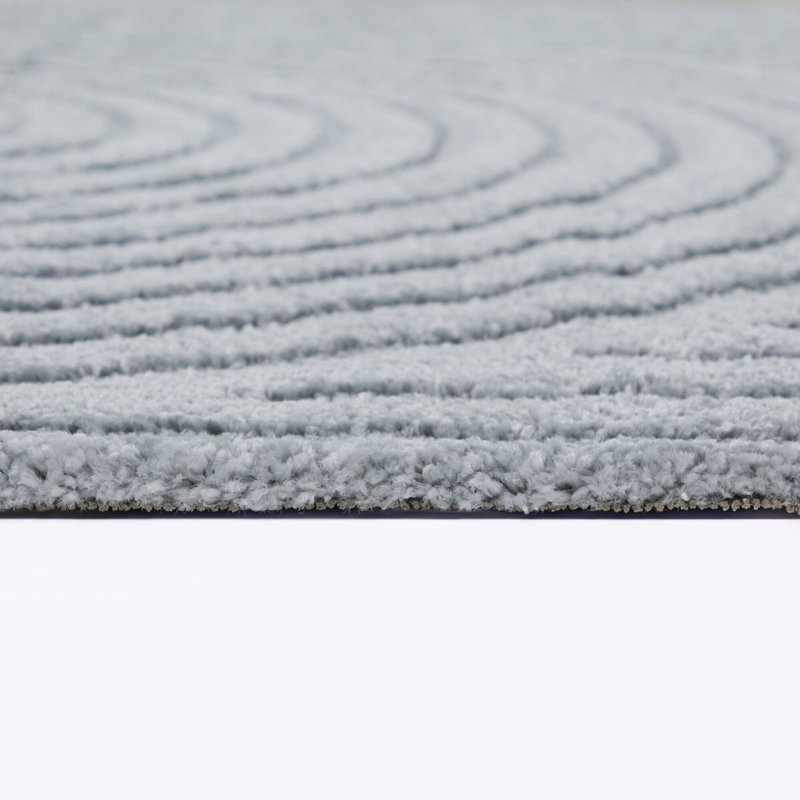 Tapis bleu sarcelle Caserio, Sarcelle, 5 pi 3 po x 7 pi