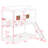 Metal House Bunk Bed With Slide-1972164775