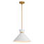 Luminaire suspendu conique à 1 lumière Racine-1299590904